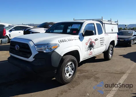 2017 Toyota Tacoma Sr из США, поврежденный, VIN 5TFRX5GN3HX083668